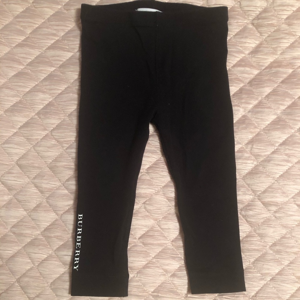 COPY - Burberry babygirl black leggings